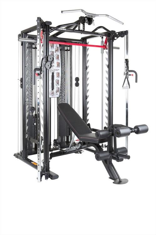Inspire Maximum SCS Smith Cage - Inclusief Trainingsbank, Sport en Fitness, Fitnessapparatuur, Verzenden