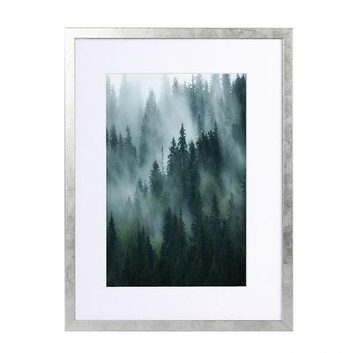 Wissellijst Hout Zilver 40x60 cm, Huis en Inrichting, Woonaccessoires | Lijsten