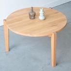 Rondure - eikenhouten salontafel licht hout, Huis en Inrichting, Tafels | Salontafels, 50 tot 100 cm, Nieuw, Minder dan 50 cm