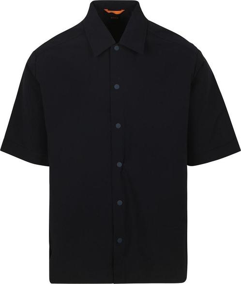 BOSS Lapoully Short Sleeve Overhemd Navy maat M Heren, Kleding | Heren, Overhemden, Blauw, Nieuw, Verzenden
