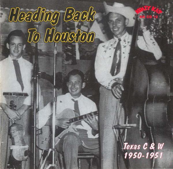 cd - Various - Heading Back To Houston: Texas C&amp;W, 19..., Cd's en Dvd's, Cd's | Overige Cd's, Zo goed als nieuw, Verzenden