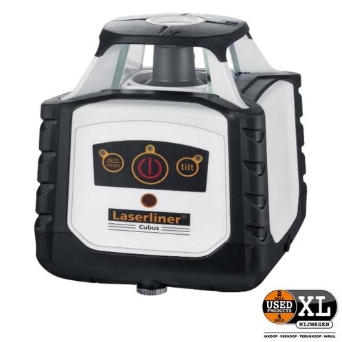 Laserliner Cubus 110S rotatielaser Rood | Nieuw, Doe-het-zelf en Verbouw, Meetapparatuur, Nieuw, Ophalen of Verzenden