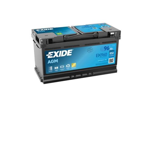 Exide AGM accu | EK960 | 12V 96Ah, Auto-onderdelen, Accu's en Toebehoren, Ophalen of Verzenden
