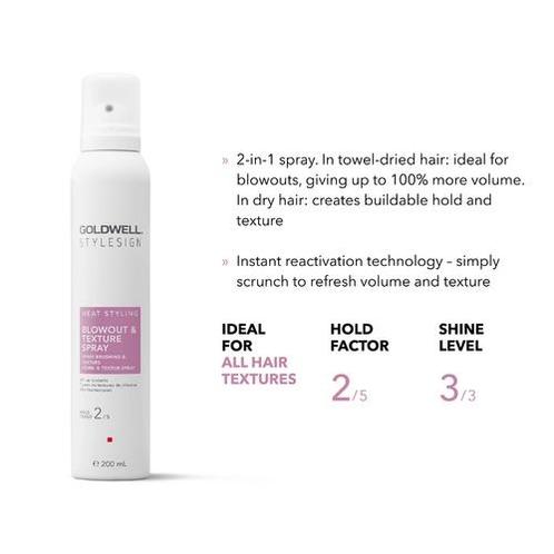 Goldwell StyleSign Blowout + Texture Spray, Sieraden, Tassen en Uiterlijk, Uiterlijk | Haarverzorging, Nieuw, Verzenden