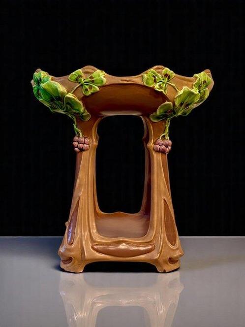 Jardinière - Toegewezen aan Carl KLIMT (1876-1945) -, Antiek en Kunst, Antiek | Glas en Kristal