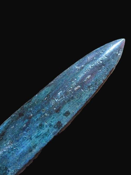 West-Aziatisch Brons Grote bronzen speer - 320 mm, Antiek en Kunst, Antiek | Overige Antiek