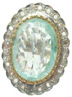 Zonder Minimumprijs - Ring - 9 kt. Geel goud, Zilver, Sieraden, Tassen en Uiterlijk, Ringen, Nieuw
