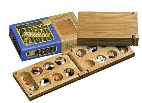 Reis Kalaha Bamboe | Philos - Reisspellen, Hobby en Vrije tijd, Gezelschapsspellen | Bordspellen, Nieuw, Verzenden