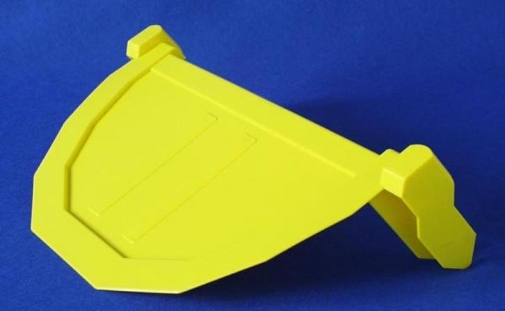 Onderdeel: achterklep Halfpipe (geel) (Traptrekkers), Kinderen en Baby's, Speelgoed | Buiten | Voertuigen en Loopfietsen, Overige typen