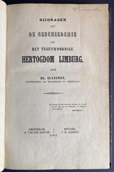 EG. Slanghen - Bijdragen tot de geschiedenis van het, Antiek en Kunst, Antiek | Boeken en Bijbels