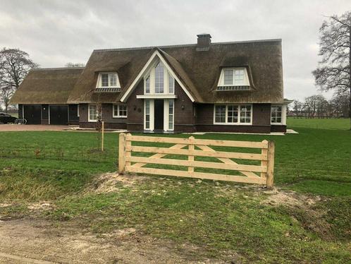 Doorgang Waterlandhek (Breedte: 3.50m, Soort: Eiken), Tuin en Terras, Tuinhekken en Hekwerk, Ophalen of Verzenden