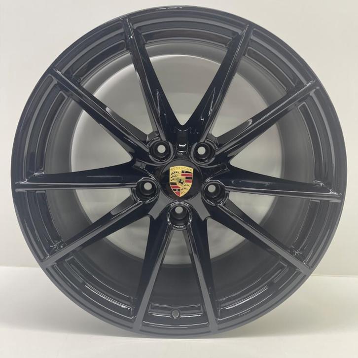 Porsche 992 ORIGINELE 20/21inch Carrera S Unizwart winterset, Auto-onderdelen, Banden en Velgen, 21 inch, Winterbanden, 305 mm