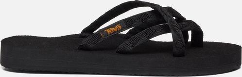 Teva - Maat 39 - W Olowahu Dames Slippers - Zwart, Kleding | Dames, Schoenen, Verzenden