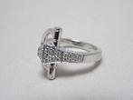 Gucci - Ring - Horsebit chiodo - 18 karaat Witgoud - 0.40ct., Nieuw