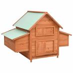 vidaXL Kippenhok 150x96x110 cm massief vurenhout, Dieren en Toebehoren, Verzenden, Nieuw