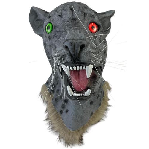 Luipaard masker (grijs), Kleding | Dames, Carnavalskleding en Feestkleding, Nieuw, Verzenden