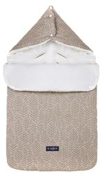Zaffiro Beige Leaves Basic 5-in-1 Voetenzak 7589, Kinderen en Baby's, Verzenden, Nieuw