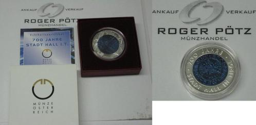 25 Euro 2003 Österreich Stadt Hall 1 Niob-Munt! zilver, Postzegels en Munten, Munten | Europa | Euromunten, Verzenden