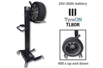 TyreON TL80R Mobiele Wiellift Bandenlift Oplaadbare Wiellift beschikbaar voor biedingen