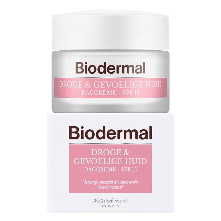 Biodermal Dagcrème voor de Droge en Gevoelige Huid, Sieraden, Tassen en Uiterlijk, Uiterlijk | Lichaamsverzorging, Nieuw, Verzenden