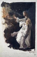 Anna Morstadt 1874-1946 - Vision des Sebules - NO RESERVE