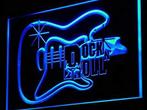 RockNRoll neon bord lamp LED cafe verlichting reclame lichtb, Verzamelen, Merken en Reclamevoorwerpen, Verzenden, Nieuw