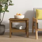 vidaXL Salontafel 45x45x40 cm massief grenenhout honingbruin, Minder dan 50 cm, 50 tot 100 cm, Verzenden, Nieuw