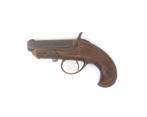 Een Deringer single shot pistool, Williamson, VS, 1866, Gebruikt