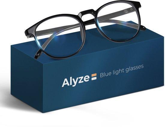 Tweedekans | Alyze Blauw Licht Bril - Computer beeldscherm -, Audio, Tv en Foto, Fotografie | Filters, Zo goed als nieuw, Ophalen of Verzenden