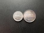 Monaco. Lot de 2 essais (1/2 Franc 1965 et 1 Franc 1960), Postzegels en Munten