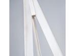 QAZQA Tripod Classic - Vloerlamp - 1 lichts - H 140 cm - Wit, Huis en Inrichting, Lampen | Vloerlampen, Verzenden, Zo goed als nieuw