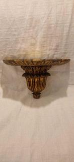 Rek - Hout - muurspiegel, Antiek en Kunst, Curiosa en Brocante