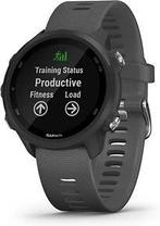 Garmin Forerunner 245 grijs met een grijze siliconen, Verzenden, Gebruikt
