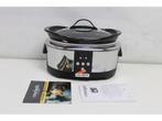 CrockPot CR605 - Slow Cooker - Digitaal programmeerbaar 5,7L, Verzenden, Zo goed als nieuw
