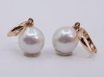 Oorbellen - 14 karaat Roségoud - 10x11mm Edison Pearls, Sieraden, Tassen en Uiterlijk, Oorbellen, Nieuw