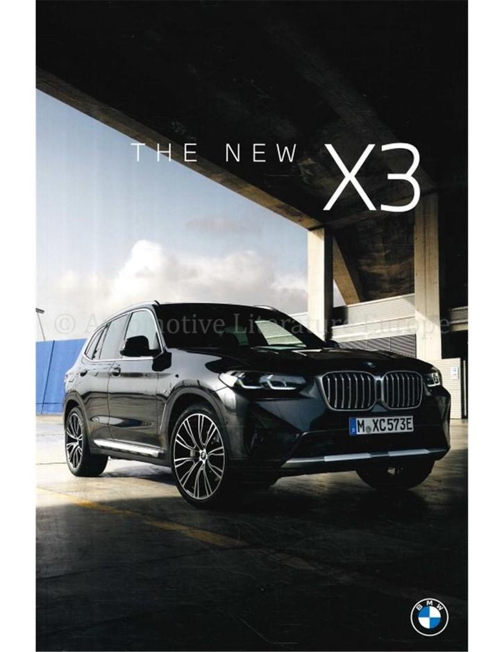 2021 BMW X3 BROCHURE FRANS, Boeken, Auto's | Folders en Tijdschriften, BMW