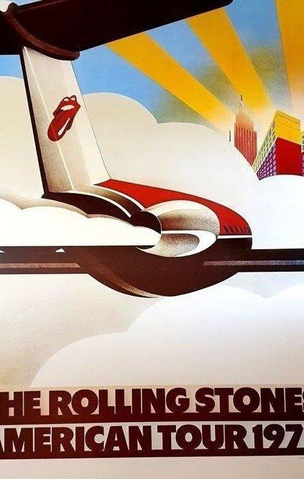 John Pasche - Rolling Stones - American Tour 1972, Antiek en Kunst, Kunst | Tekeningen en Foto's