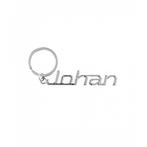 Cool car keyrings - Auto sleutelhanger met naam Johan, Verzamelen, Sleutelhangers, Ophalen of Verzenden, Nieuw