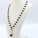Zonder Minimumprijs - Ketting met hanger Geel goud, Zilver, Sieraden, Tassen en Uiterlijk, Antieke sieraden