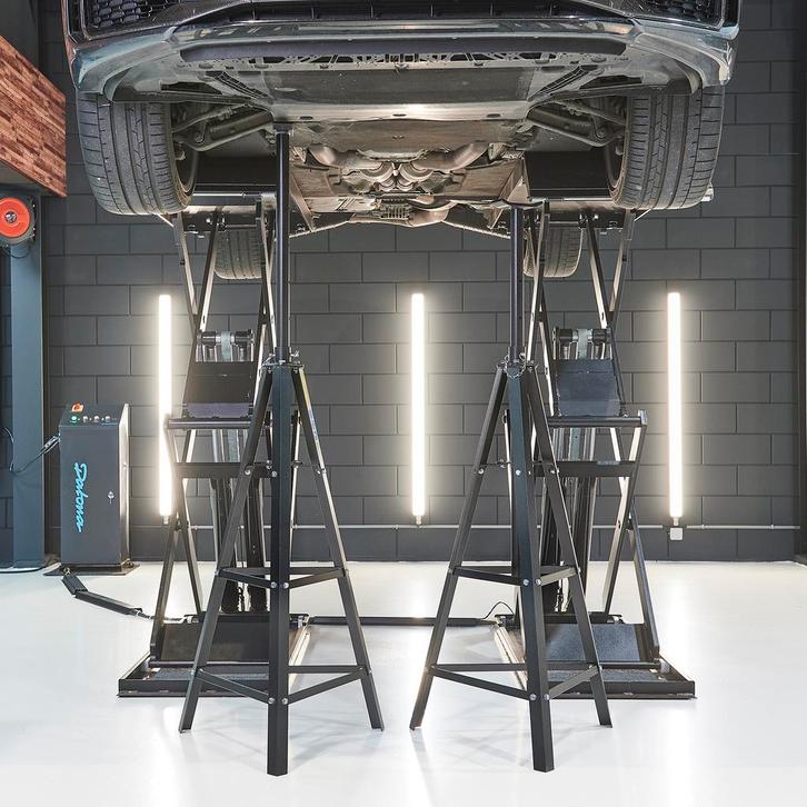 Datona Assteunen hoog 2 ton set (2 stuks) - Datona - Zwart, Auto diversen, Krikken, Nieuw, Ophalen of Verzenden