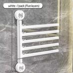 Draaibaar Handdoekrek Zuignap Wandrek Zonder Boren, Verzenden, Nieuw