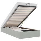 Bedframe 90x190 Lichtgrijs | Retourdeal | 45% Korting!, Huis en Inrichting, Slaapkamer | Bedden, 90 cm, Eenpersoons, Nieuw, 190 cm of minder