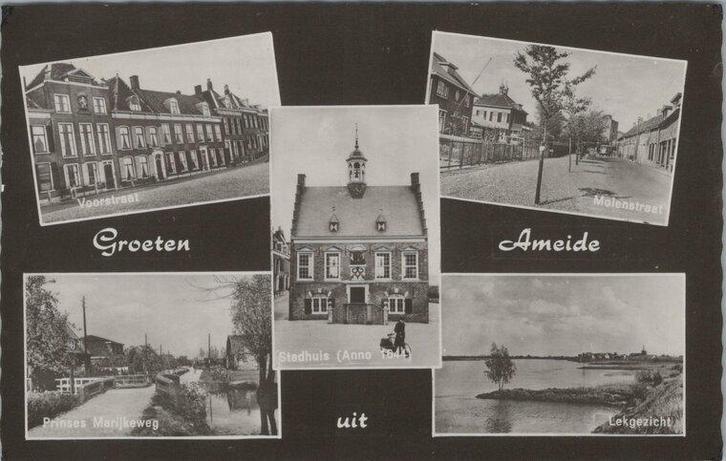 AMEIDE - Meerluik Groeten uit Ameide, Verzamelen, Ansichtkaarten | Nederland, Verzenden