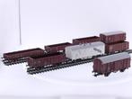 Schaal H0 Roco 44002 set van 8 goederenwagons van de DB #..., Hobby en Vrije tijd, Modeltreinen | H0, Gebruikt, Gelijkstroom, Wagon