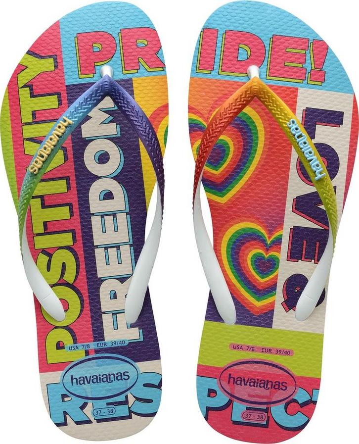 Havaianas Slim Teenslipper - Maat 35/36 - Black, Kleding | Dames, Schoenen, Verzenden
