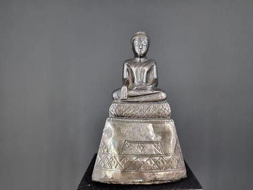 Bouddha - Ayutthaya Kingdom - 18th c. - Silver - Beeld -, Antiek en Kunst, Kunst | Niet-Westerse kunst