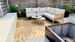 Lichtbruin Composiet Vlonder incl. montage v/a €145/m², Tuin en Terras, Ophalen of Verzenden, Nieuw, Composiet