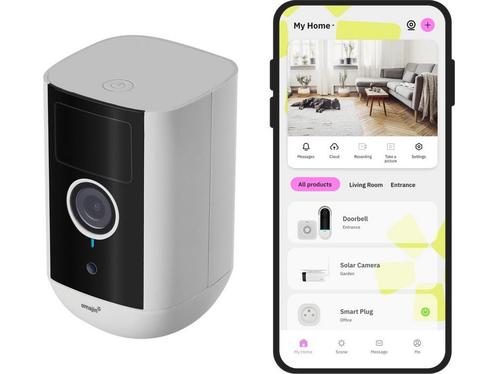 omajin Draadloos Batterij Camera - Beveiligingscamera -, Huis en Inrichting, Woonaccessoires | Overige, Zo goed als nieuw, Verzenden