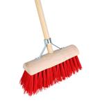 Talen Tools Professionele Bezem Halfrond 32 cm met Steel..., Tuin en Terras, Hand-tuingereedschap, Ophalen of Verzenden, Nieuw
