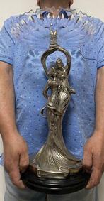 Georges Flamand (1862-1925) - Groot Bronzen Art Nouveau -